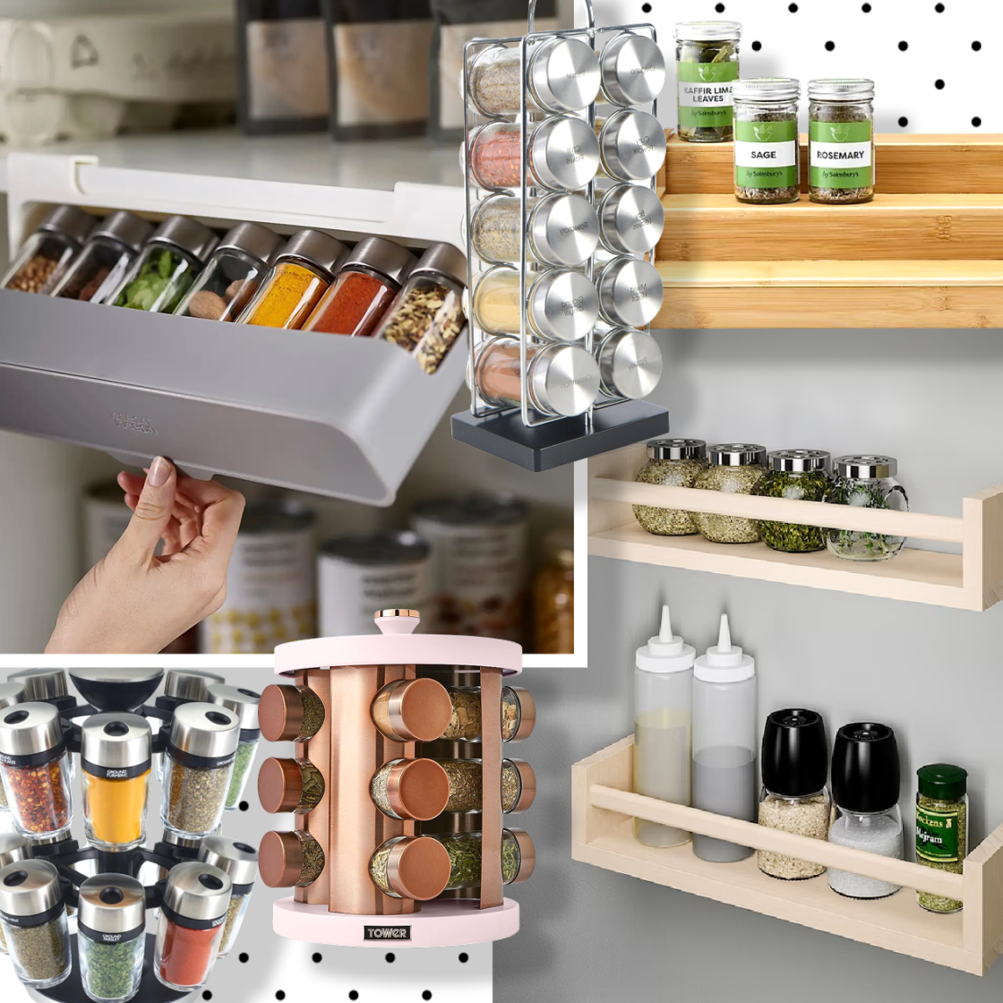 9 interesting spice racks to buy for your kitchen