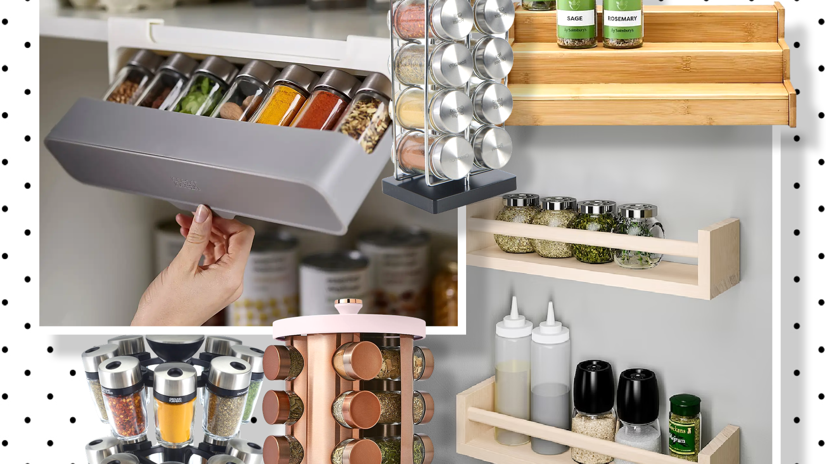 9 interesting spice racks to buy for your kitchen