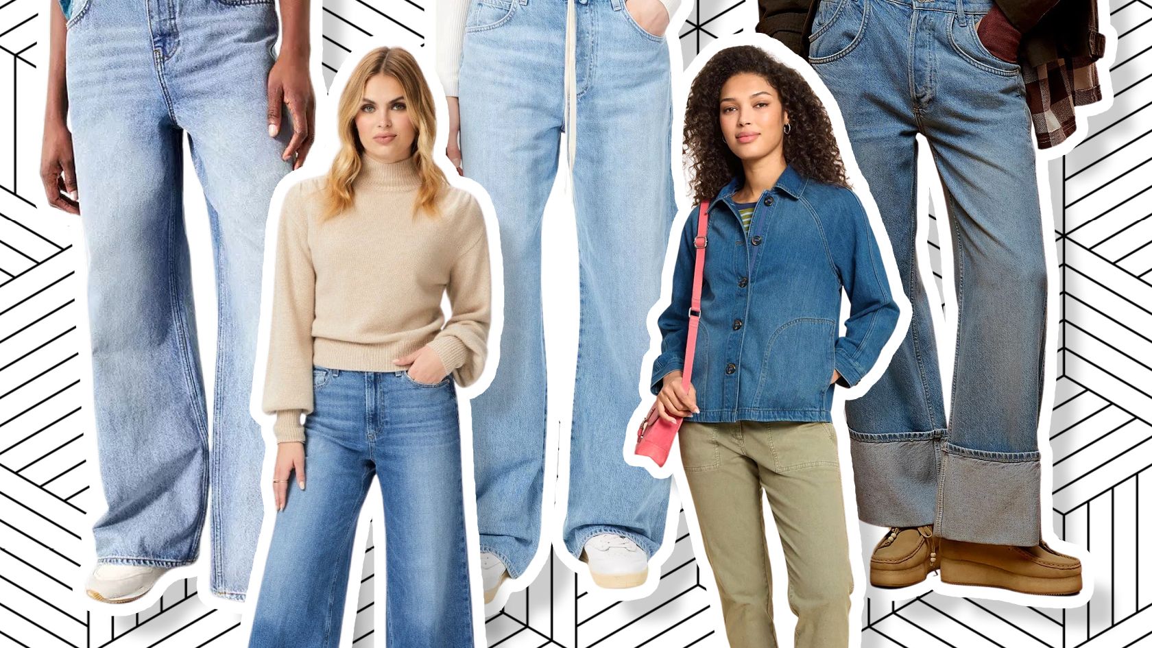 The best mid-wash denim jeans, skirts, jackets and dresses
